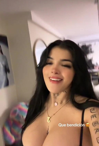 2. Beautiful Karely Ruiz Shows Cleavage