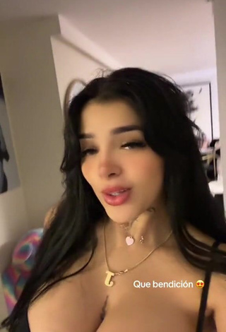 5. Beautiful Karely Ruiz Shows Cleavage