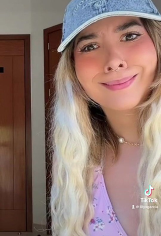 6. Sexy Lily Garcia Shows Cleavage in Bikini Top