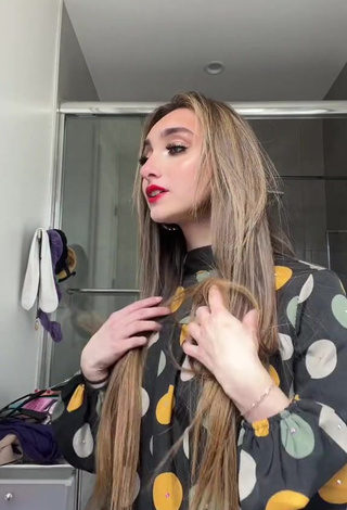5. Wonderful McKenzi Brooke Shows Cleavage in Red Crop Top