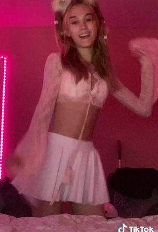 4. Sexy Sabrina Jacob in Pink Crop Top