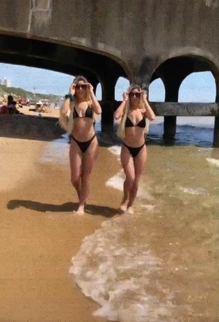5. Sweetie Nel.Twinnys in Bikini at the Beach