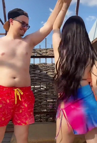 4. Sexy Ayushieva Erzhena Shows Butt