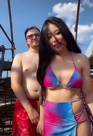 Cute Ayushieva Erzhena in Bikini