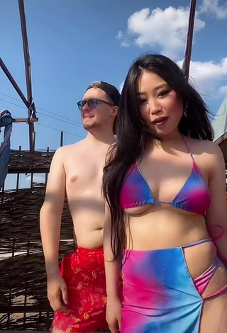 5. Cute Ayushieva Erzhena in Bikini