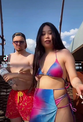 2. Sexy Ayushieva Erzhena in Bikini