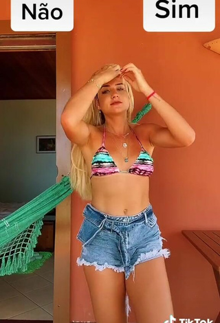 2. Beautiful Gabi Martins in Sexy Bikini Top