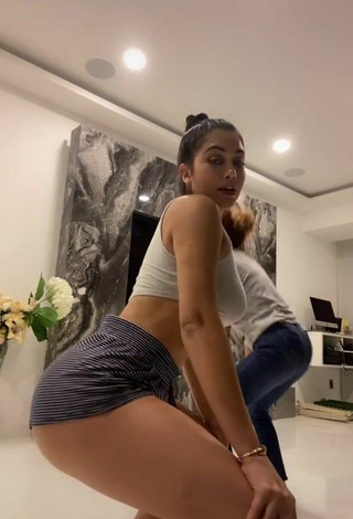 2. Sexy Jailyne Ojeda Ochoa in Grey Crop Top and Bouncing Tits