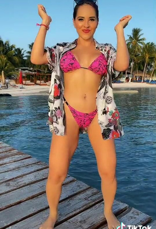4. Sexy Karla Bustillos in Bikini at the Beach