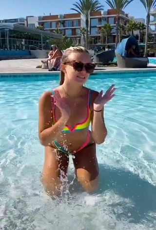 3. Hottest Katie Sigmond in Bikini at the Swimming Pool