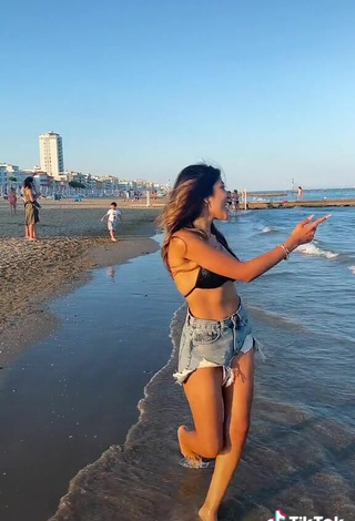 3. Hot Melissa & Cassandra Tejada in Bikini Top at the Beach