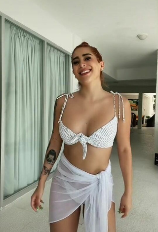 2. Sexy Kim Shantal in White Bikini