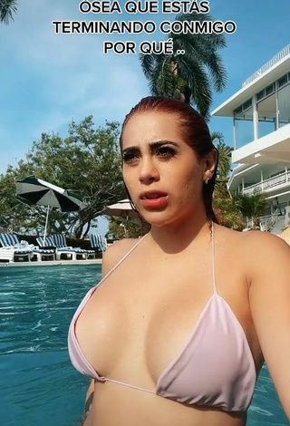 1. Sexy Kim Shantal in Pink Bikini Top at the Pool