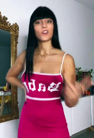 Hot Lenna Vivas in Dress and Bouncing Tits
