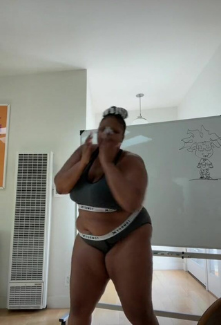 2. Sexy Lizzo in Grey Panties