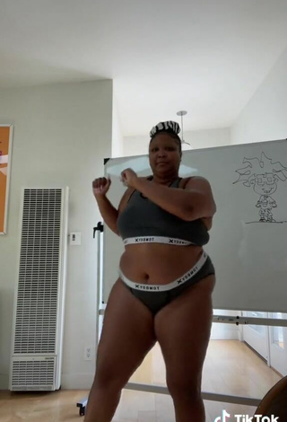 4. Sexy Lizzo in Grey Panties