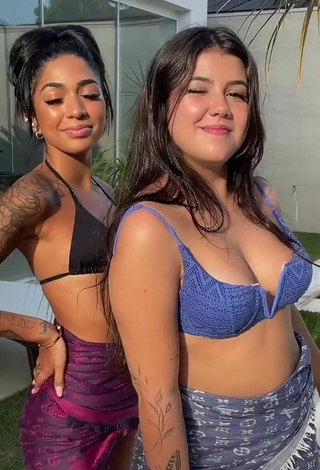 Hot Luiza Parente in Bikini Top