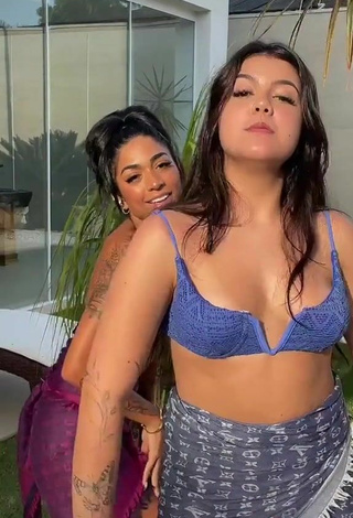 5. Hot Luiza Parente in Bikini Top