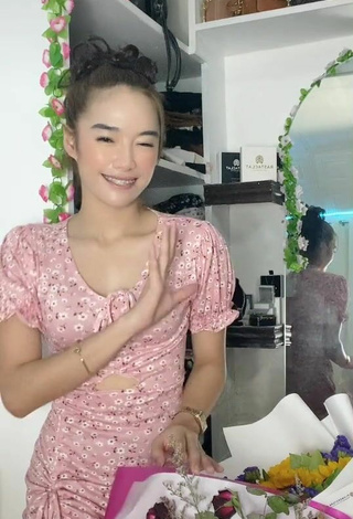 2. Sexy Mary Lite Lamayo in Floral Dress