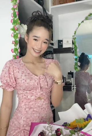 5. Sexy Mary Lite Lamayo in Floral Dress