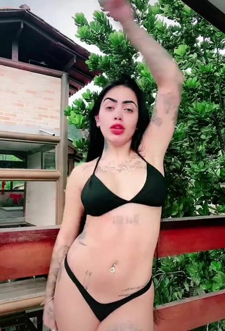 2. Erotic Mirella Fernandez in Black Bikini