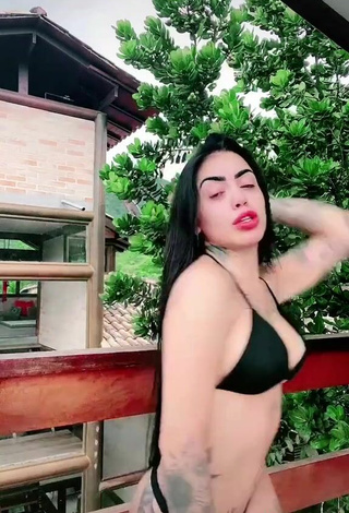 3. Erotic Mirella Fernandez in Black Bikini