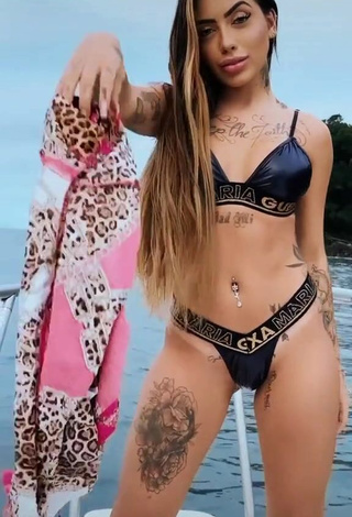 Sweetie Mirella Fernandez in Bikini on a Boat