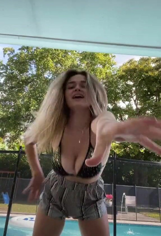 3. Sexy Megan Guthrie in Shorts and Bouncing Boobs