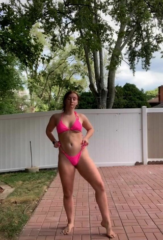 Mikaila Murphy in Sweet Pink Bikini