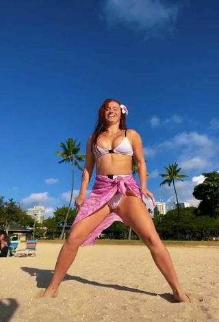3. Pretty Mikaila Murphy in Bikini at the Beach while Twerking