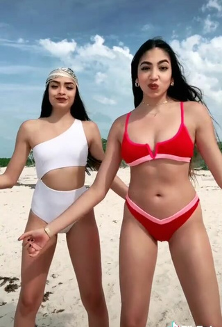 3. Sexy Rosalinda Salinas in Swimsuit at the Beach