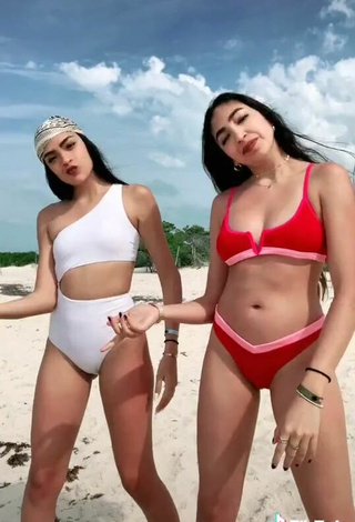 5. Sexy Rosalinda Salinas in Swimsuit at the Beach