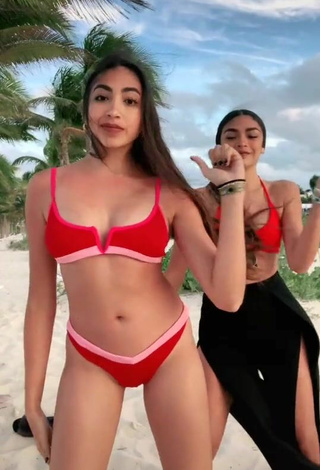 4. Sweetie Rosalinda Salinas in Bikini Top at the Beach