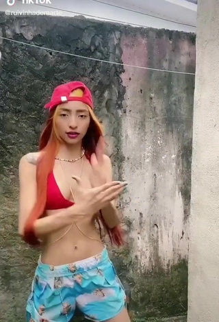 3. Sweetie Ruivinha de Marte in Red Bikini Top