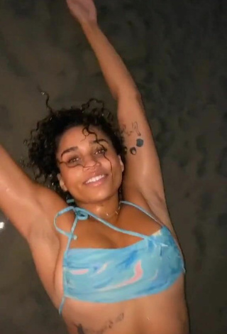 5. Sweetie Salah Brooks in Bikini at the Beach