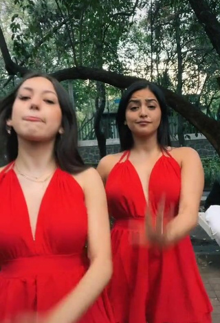 6. Hot Shaulaponce2.0 in Red Dress