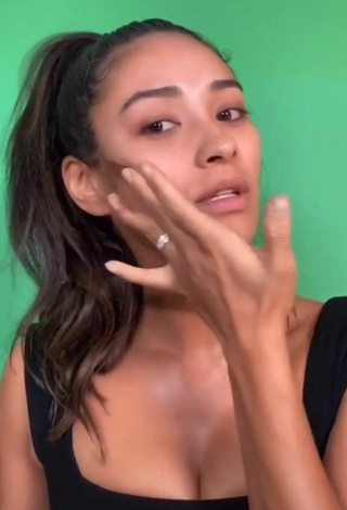 1. Sexy Shay Mitchell Shows Cleavage