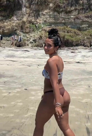 5. Hot Sienna Mae Gomez Shows Butt at the Beach