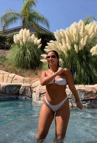 3. Magnetic Sienna Mae Gomez in Appealing Bikini in the Swimming Pool
