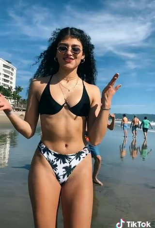 Pretty Sofia Mata in Bikini at the Beach