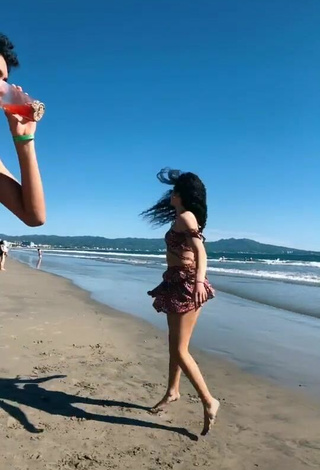1. Sweetie Sofia Mata in Crop Top at the Beach