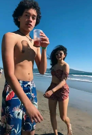 2. Sweetie Sofia Mata in Crop Top at the Beach