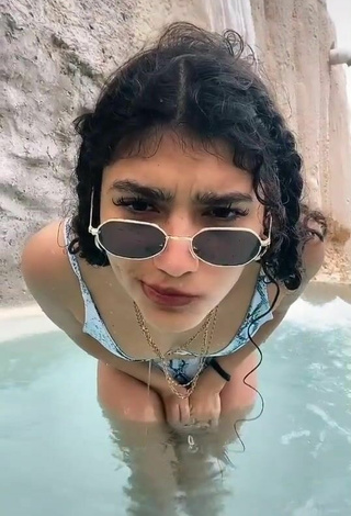 3. Seductive Sofia Mata in Bikini in the Swimming Pool