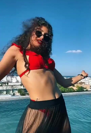 2. Sweetie Sofia Mata in Red Bikini