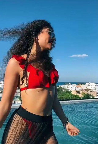 3. Sweetie Sofia Mata in Red Bikini