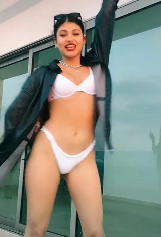 2. Breathtaking Sofia Mata in White Bikini