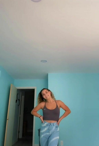1. Sexy Sofie Dossi in Crop Top without Brassiere