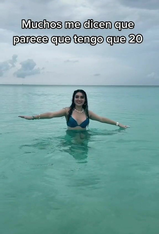 1. Sexy Sophia Talamas in Bikini in the Sea