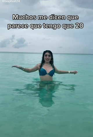 2. Sexy Sophia Talamas in Bikini in the Sea