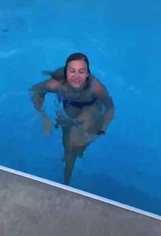 4. Cute Sydney Morgan in Bikini in the Pool